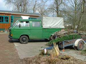 VW T3 doka met huif