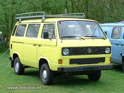 VW T3 kombi met banken