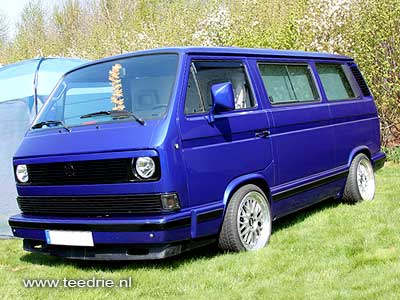 VW T3 multivan blauw