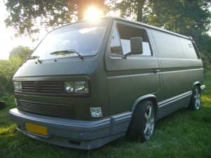 VW T3 gesloten bestelbus