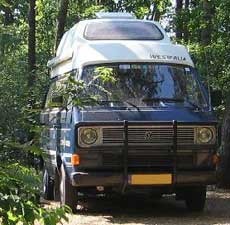 VW T3 Westfalia club joker op bosweg