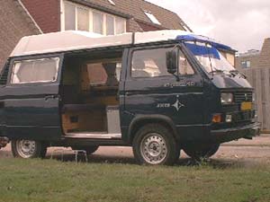 Ex-marechaussee VW T3 Syncro tot camper omgebouwd