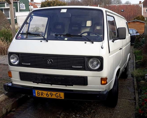 VW T3 gesloten bestelbus bouwjaar 1986 te koop